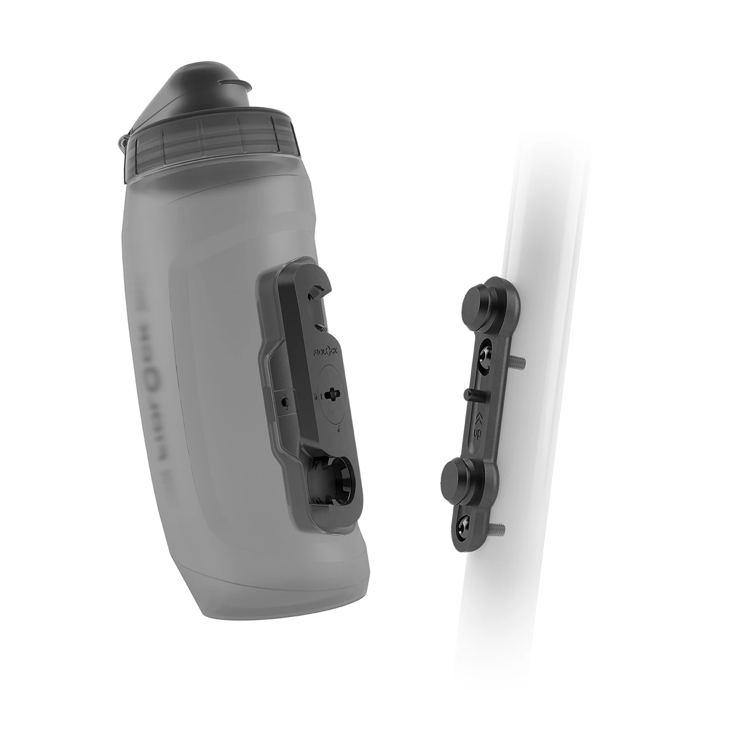 Fidlock TWIST 590ml Water Bottle + Bike Base - Clear - Image 3
