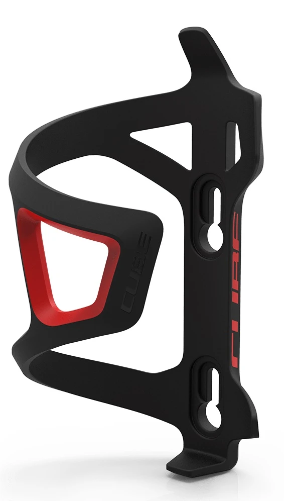 Cube HPP-Sidecage Bottle Cage - Black/Green - Image 3