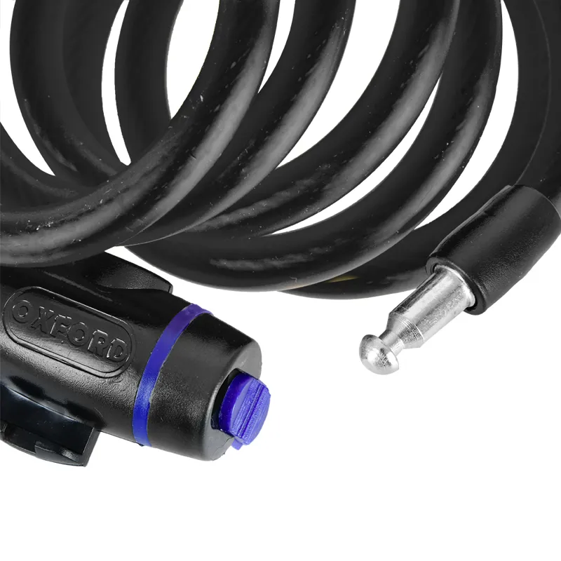 Oxford Cable Lock - 1800mm X12mm - Smoke - Image 7