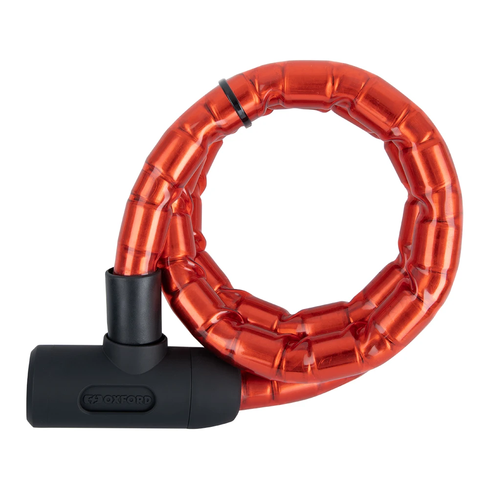 Oxford Barrier Armoured Cable Lock - 1.4m X 25mm - Smoke - Image 2