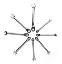 Pedros Ratch Combo Wrench Set - 8 Piece