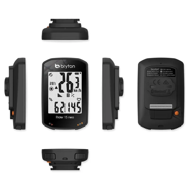 Bryton Rider 15C Neo GPS Cycle Computer Bundle With Cadence - Image 5