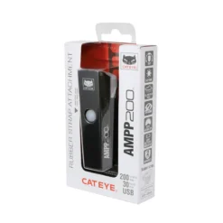Cateye Ampp 200 USB Rechargeable Front Light