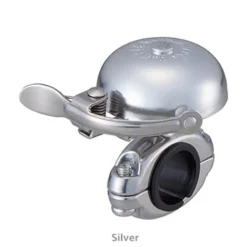 Cateye OH-2300A Hibiki Aluminium Bell - Polished Silver
