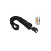 Hiplok Homie Silver Chain Lock - Black