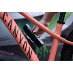 Hiplok Switch Folding Lock - Bronze Sold Secure - Black