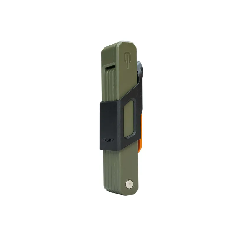 Hiplok Switch Folding Lock - Bronze Sold Secure - Green - Image 5