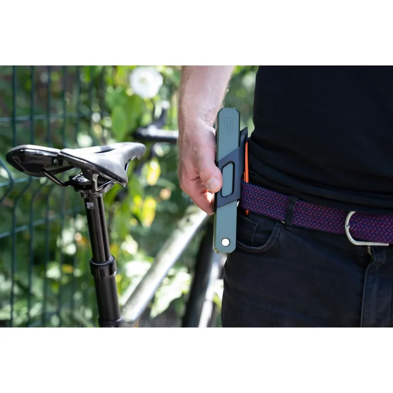 Hiplok Switch Folding Lock - Bronze Sold Secure - Green - Image 8