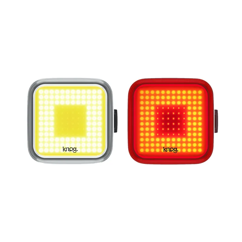Knog Blinder Square Twinpack USB Light Set - Black - Image 3