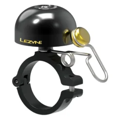 Lezyne Classic Brass Bell Hard Mounted - Black