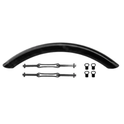 Ortlieb Quick Rack Mudguard - 72mm - Black