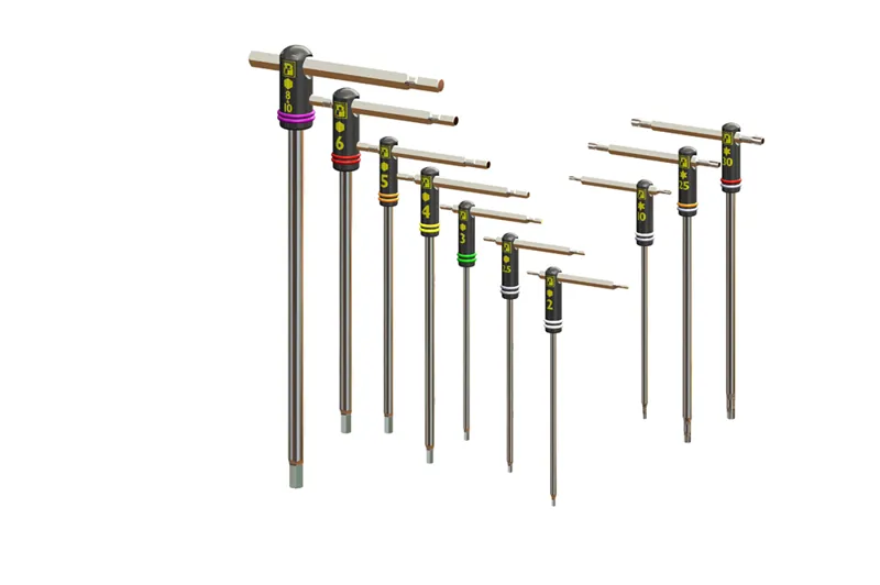 Pedros Master T-Handle Set II