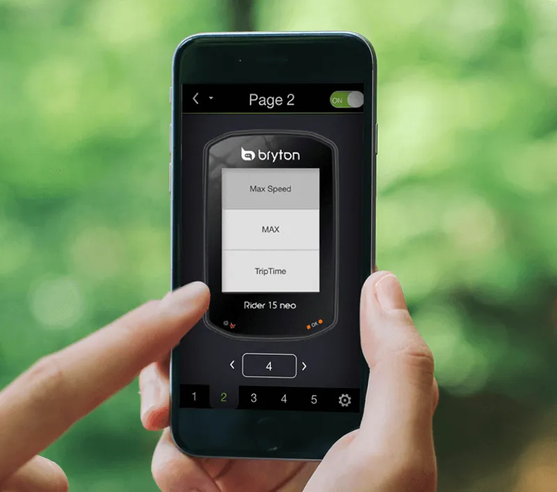 Bryton Rider 15C Neo GPS Cycle Computer Bundle With Cadence - Image 6