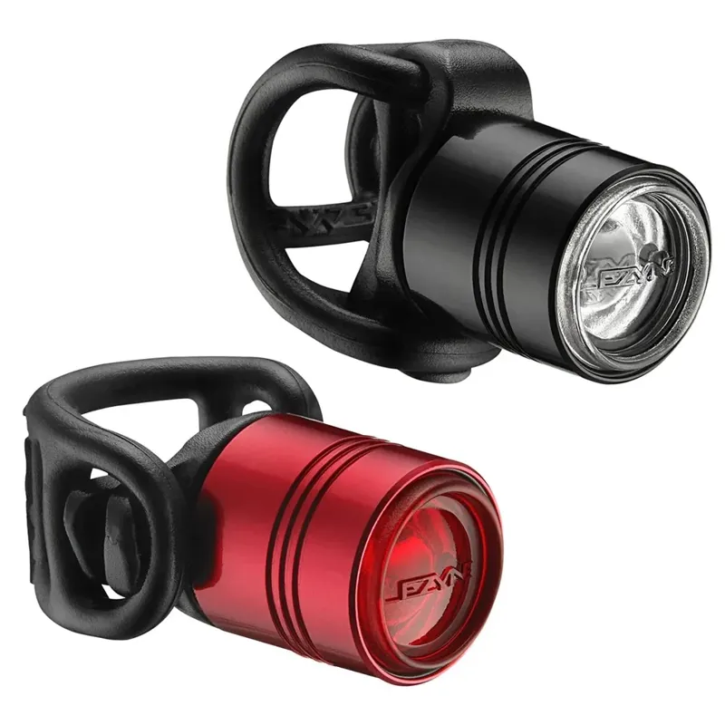 Lezyne Femto Drive LED Light Set - Black/Red - Image 2
