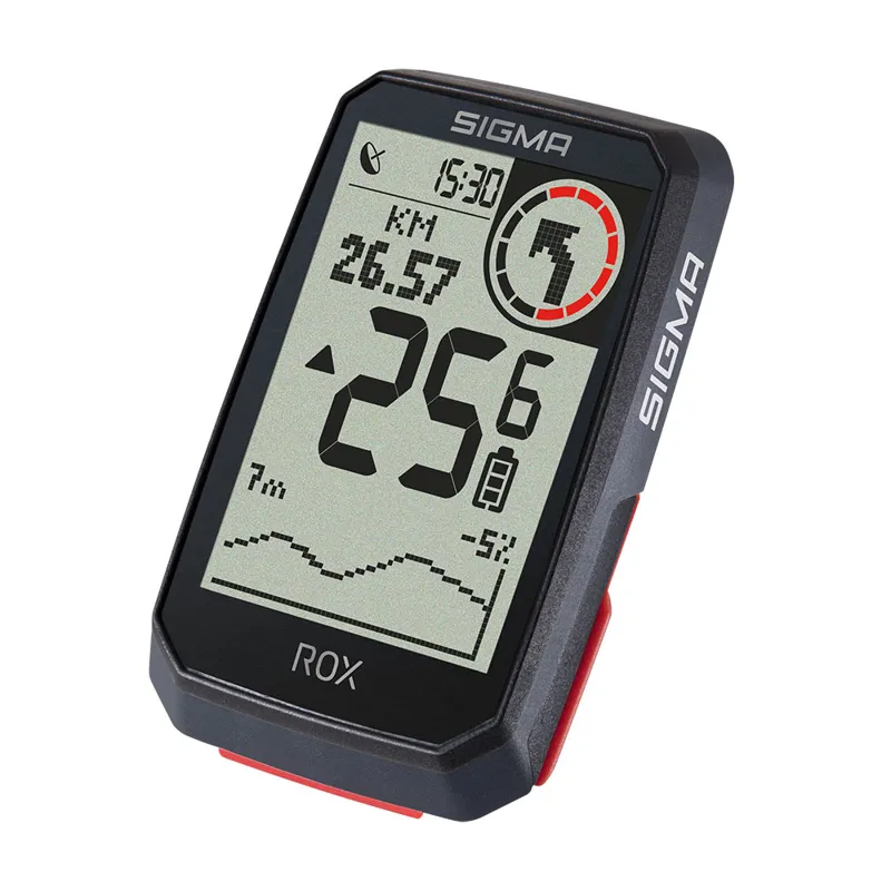 Sigma ROX 4.0 GPS Cycle Computer HR Set - White