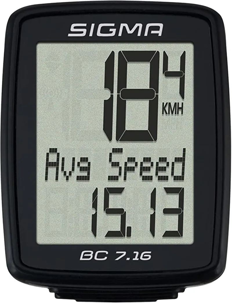 Sigma BC 7.16 ATS Wireless Cycle Computer - Black - Image 2