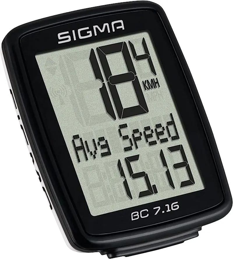 Sigma BC 7.16 ATS Wireless Cycle Computer - Black - Image 3