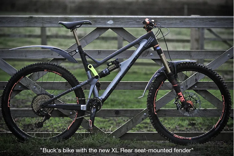 Crud Fender XL Front Mudguard - Black - Image 3