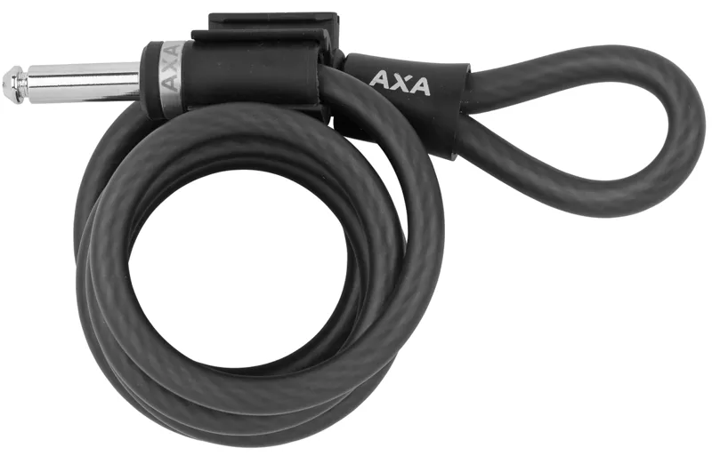 AXA Newton Plug In Cable Lock 150cm/10mm - Black - Image 2