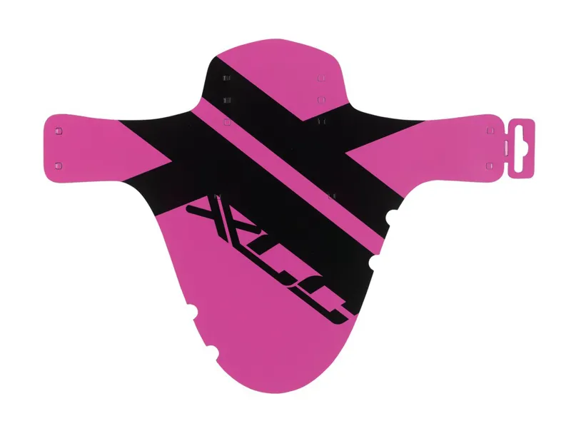 XLC MG-C30 Mini Front Mudguard For Fat Bikes - Pink - Image 2