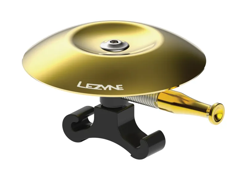 Lezyne Classic Shallow Brass Bell - Black/Brass