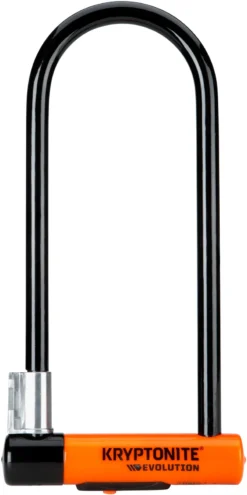 Kryptonite Evolution Long Shackle U-Lock With FlexFrame Bracket