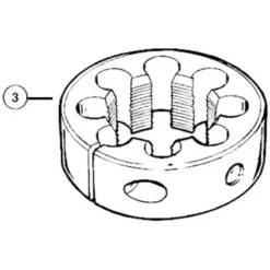 Park Tool 607 Cutting Die 1-1 / 8 Inch X 26 TPI For FTS1.