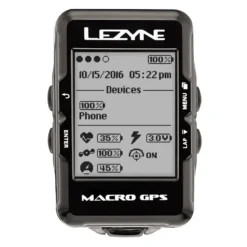 Lezyne Macro GPS Navigate Computer - Standard Unit