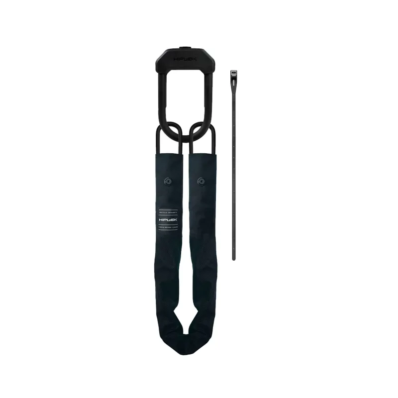 Hiplok E-DX Chain And U-Lock Combo - 10mm/110cm - Black - Image 3