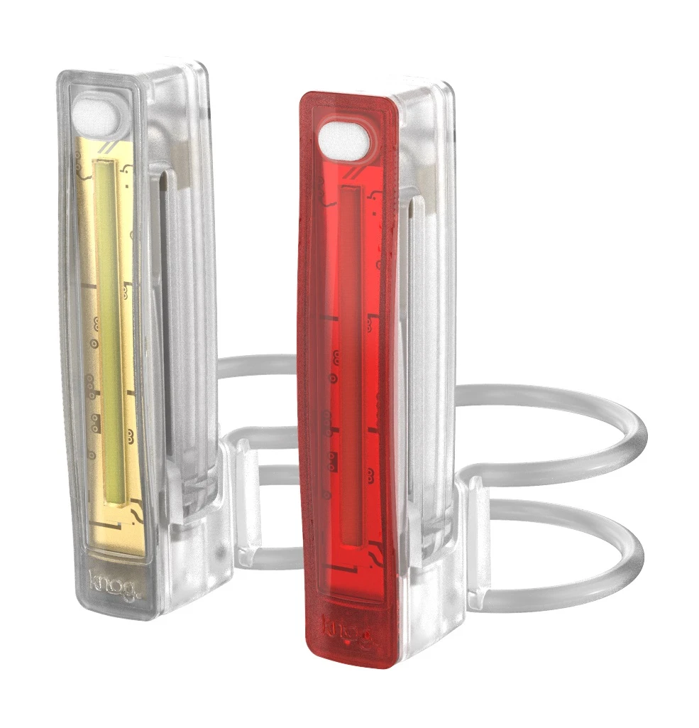 Knog Plus Twinpack USB Light Set - Black