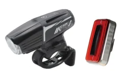 MOON Meteor X Pro And Arctu Pro USB Lightset - Black/Red