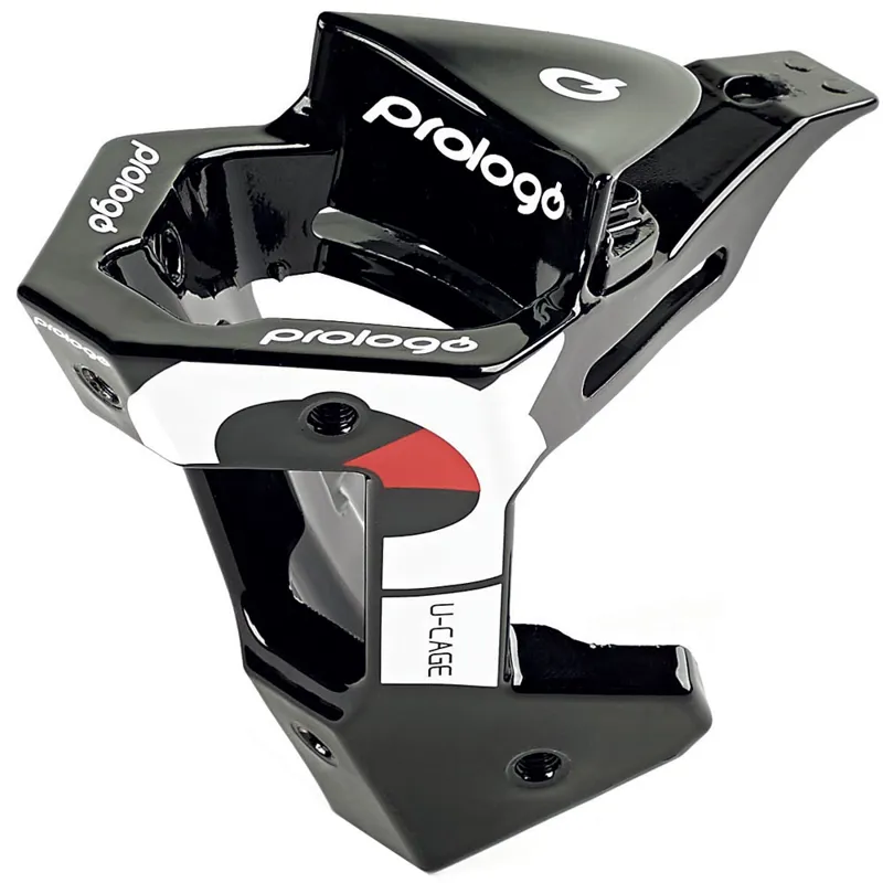 Prologo U-Cage Side Mount Bottle Cage - Black/White