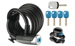 Giant Surelock Flex Key Coil 15 Cable Lock - 15mm